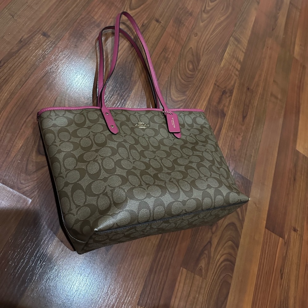 Pink Coach Purse